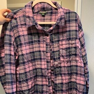 Oversize Purple flannel